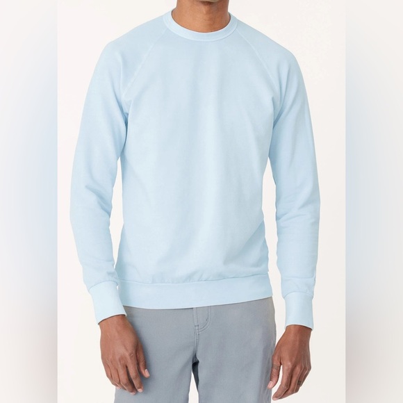 Swet Tailor Ice Blue Long Sleeve Workout Top size Large - Picture 1 of 9